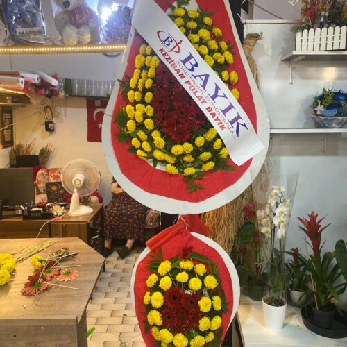 ANKARA ÇİFT KATLI ÇELENK SİPARİŞİ